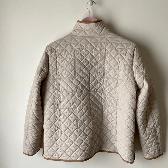 Lands’ End Quilted Puffer Pullover - Picture 2 of 7